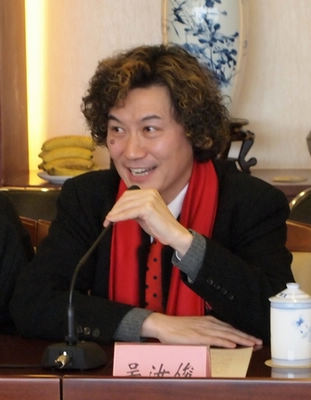 编剧兼导演吴汝俊发言